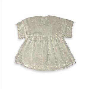 ZARA kids blouse, 10, white